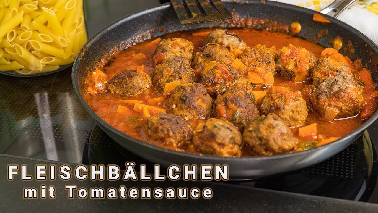 Fleischbällchen mit Tomatensauce
