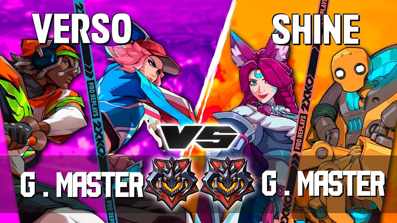 2XKO ▰ VERSO (Ahri-Ekko) vs SHINE (Ahri-Blitzcrank) ▰ 2XKO Pro level replays