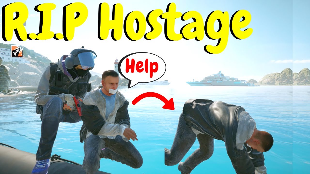 Getting Thrown Overboard in Rainbow Six Siege