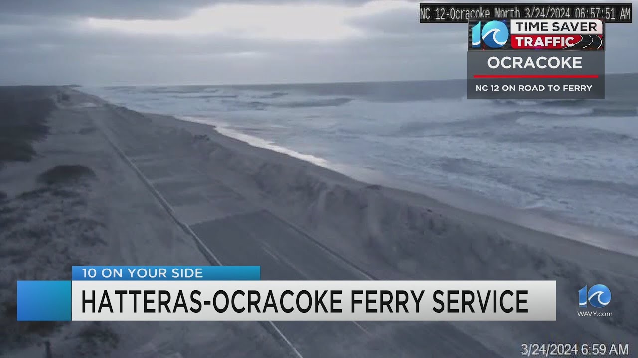 Hatteras-Ocracoke ferry service impacted by ocean overwash