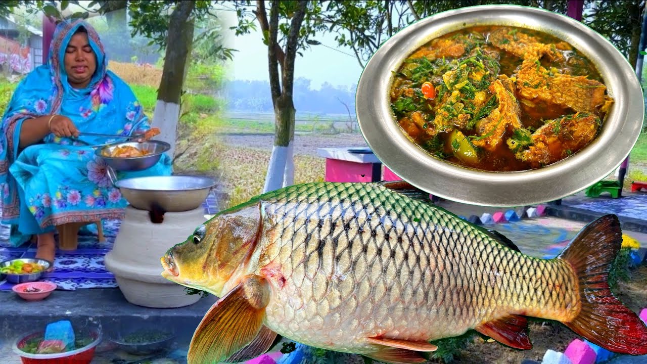 বাড়ি থেকে কাঁচাপাকা টমেটো তুলে কারফিউ মাছ দিয়ে রান্না করলাম | Masikara Kitchen