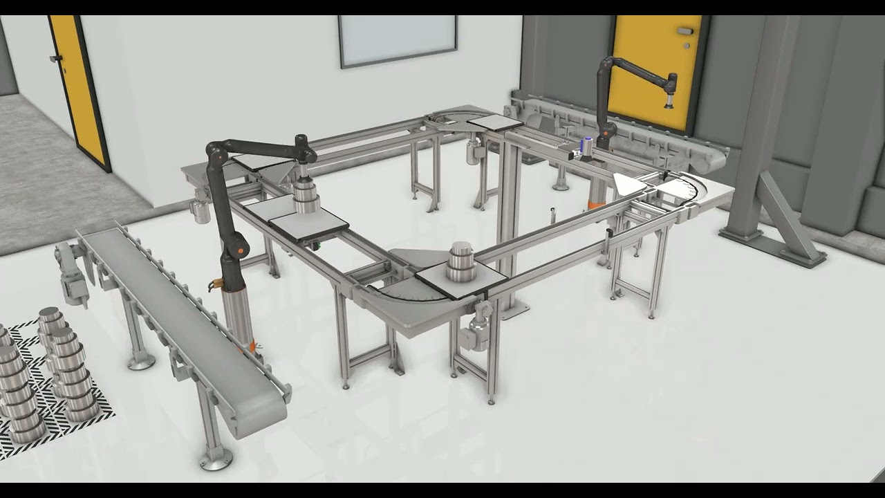 Layout TS2 BOSCH REXROTH by visual components