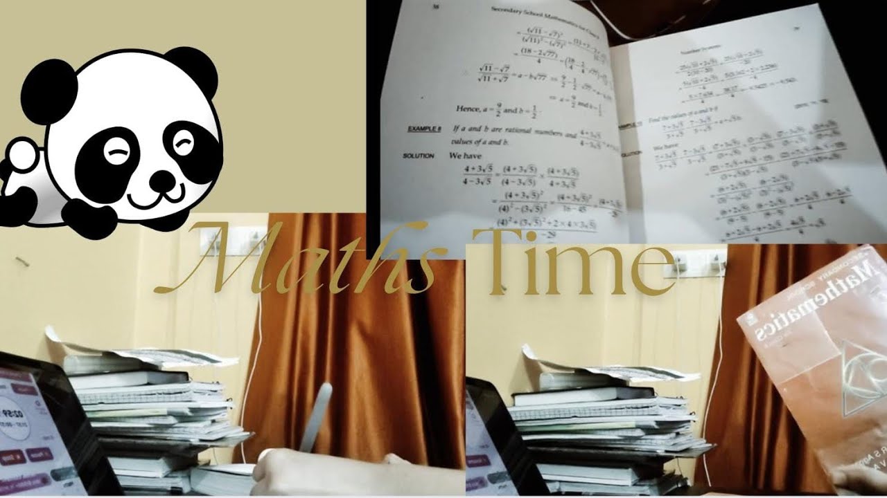 Maths study session