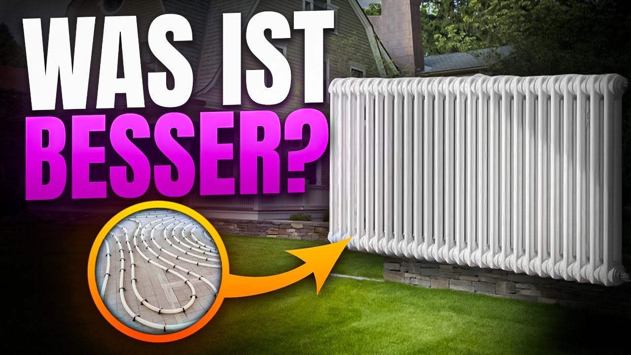 Heizk&ouml;rper VS Fu&szlig;bodenheizung - Was Ist Besser F&uuml;r Deine W&auml;rmepumpe?