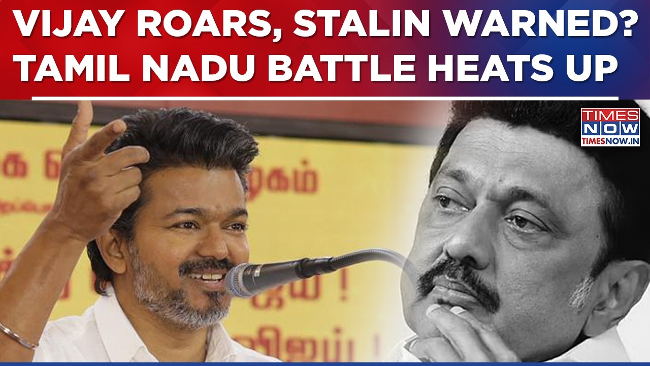 Roaring Vijay Sends This Message From Salem Stage Ahead Of Tamil Nadu Elections | MK Stalin Warned?