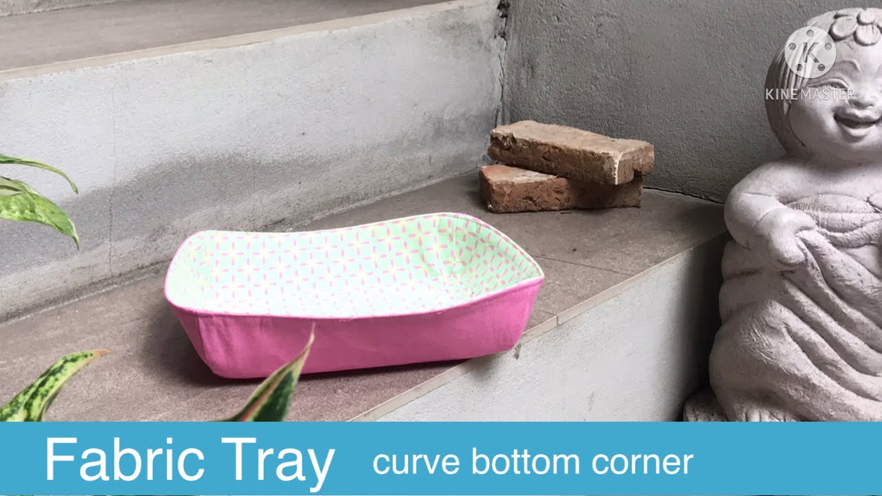 Fabric Tray diy,How to fabric tray,fabric tray tutorials,fabric basket,fabric storage,TungCCrafts