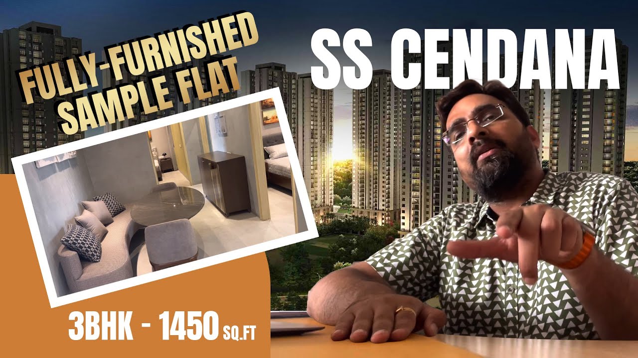 SS Cendana Sector 83 Gurgaon | Sample Flat | Luxury 3 BHK Fully Furnished Apartments | SS Group