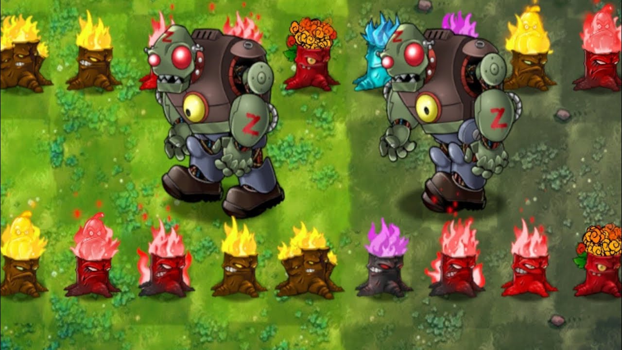 PVZ FUSION Gathling Pea shooter Torchwood Fusion Full Gameplay walkthrough 🔥 #pvz #fusion 