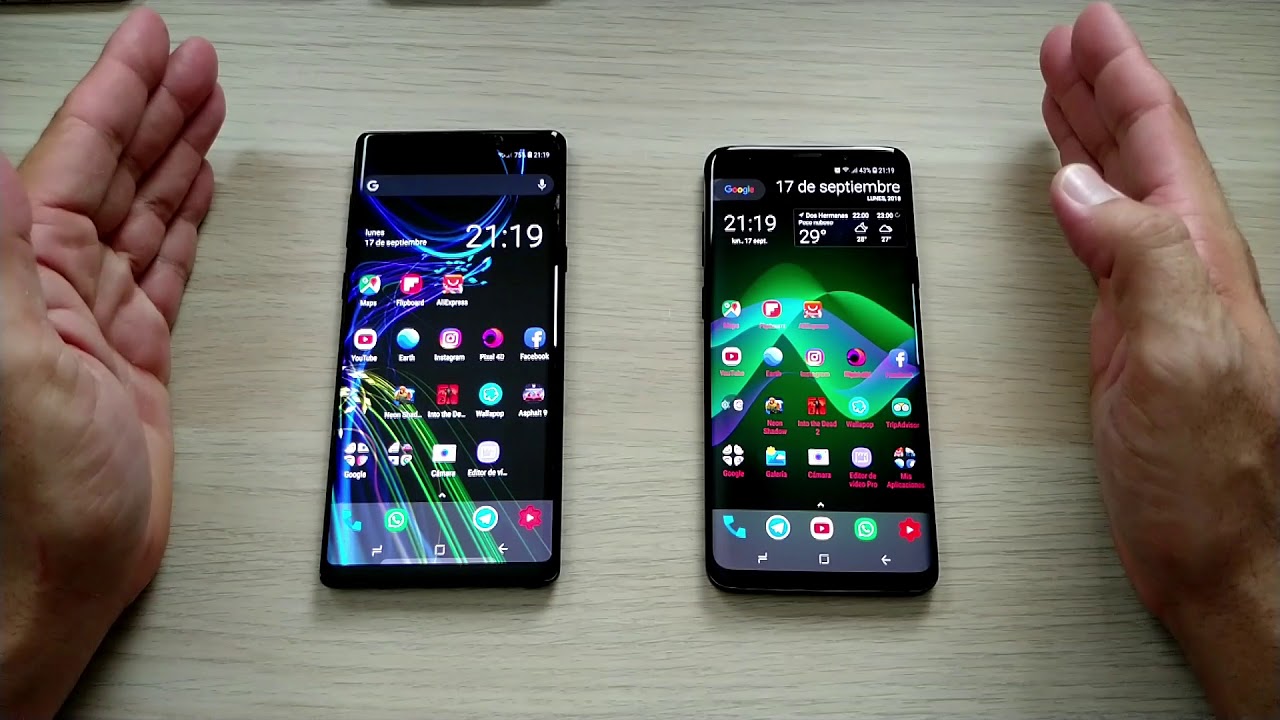 Galaxy s9 plus vs note9
No merece la pena el cambio