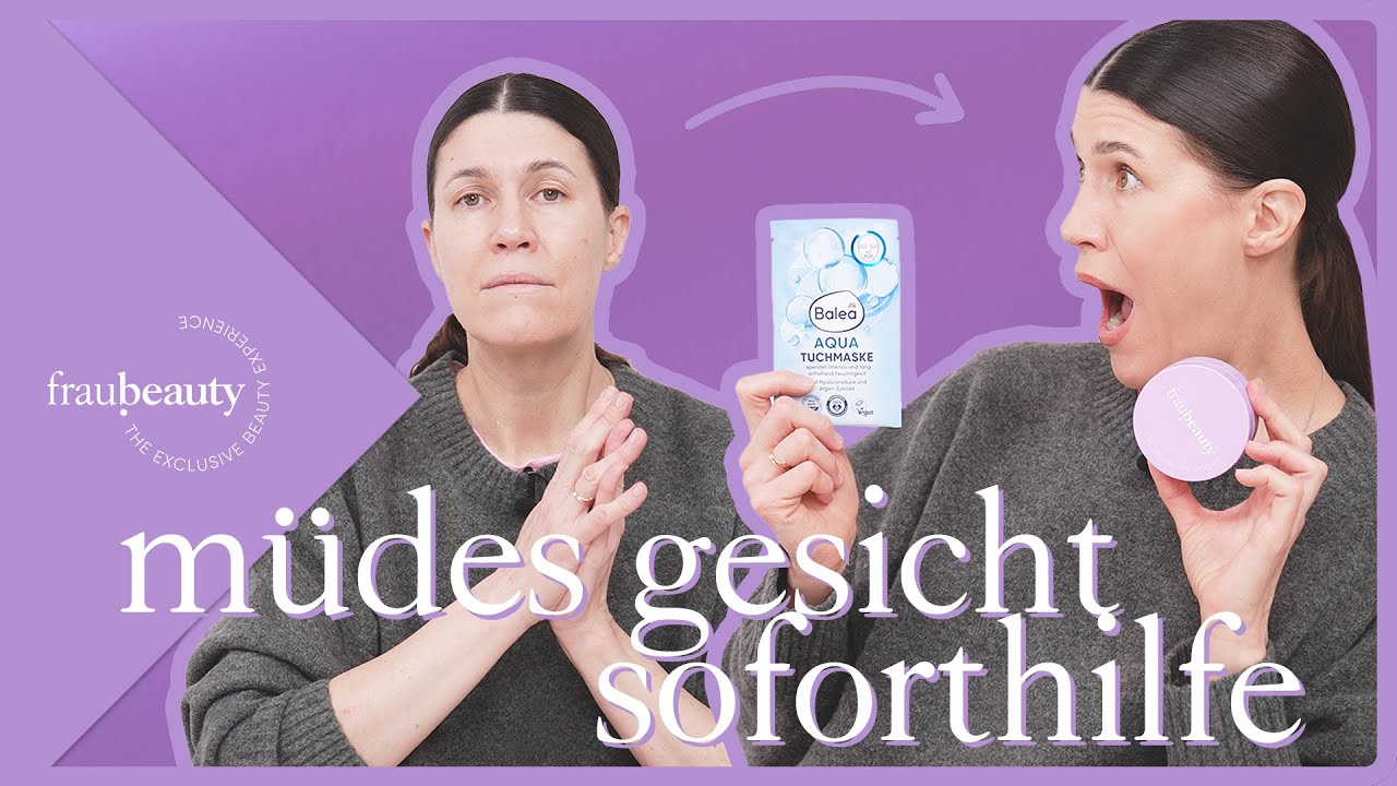 Soforthilfe bei einem müden und fahlen Gesicht - ...meine besten Tricks 💜