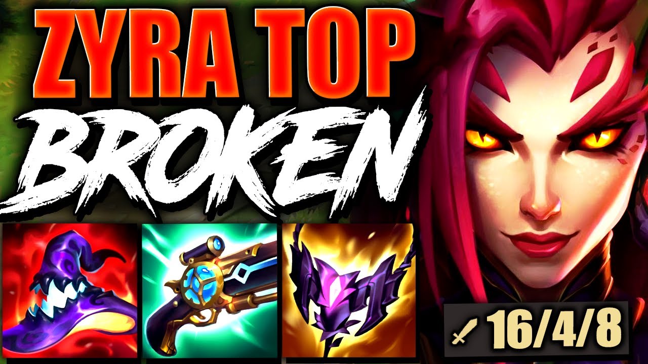 Мой новый билд Zyra Top Lane Full Ap Pen был настолько СЛОМАН, что я получил ПРЕДУПРЕЖДЕНИЕ ОТ RI...