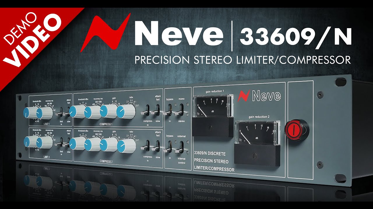 AMS Neve - 33609/N Compressor - KMR Demo Room