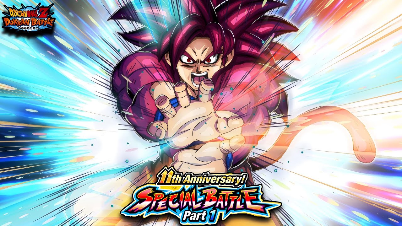 {Dokkan Battle} 11th Anniv! Special Battle Part 1! Stage 2: Super 2 Difficulty!