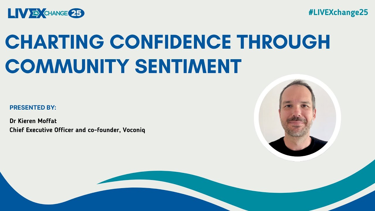 Charting confidence through community sentiment (LIVEXchange 2025)