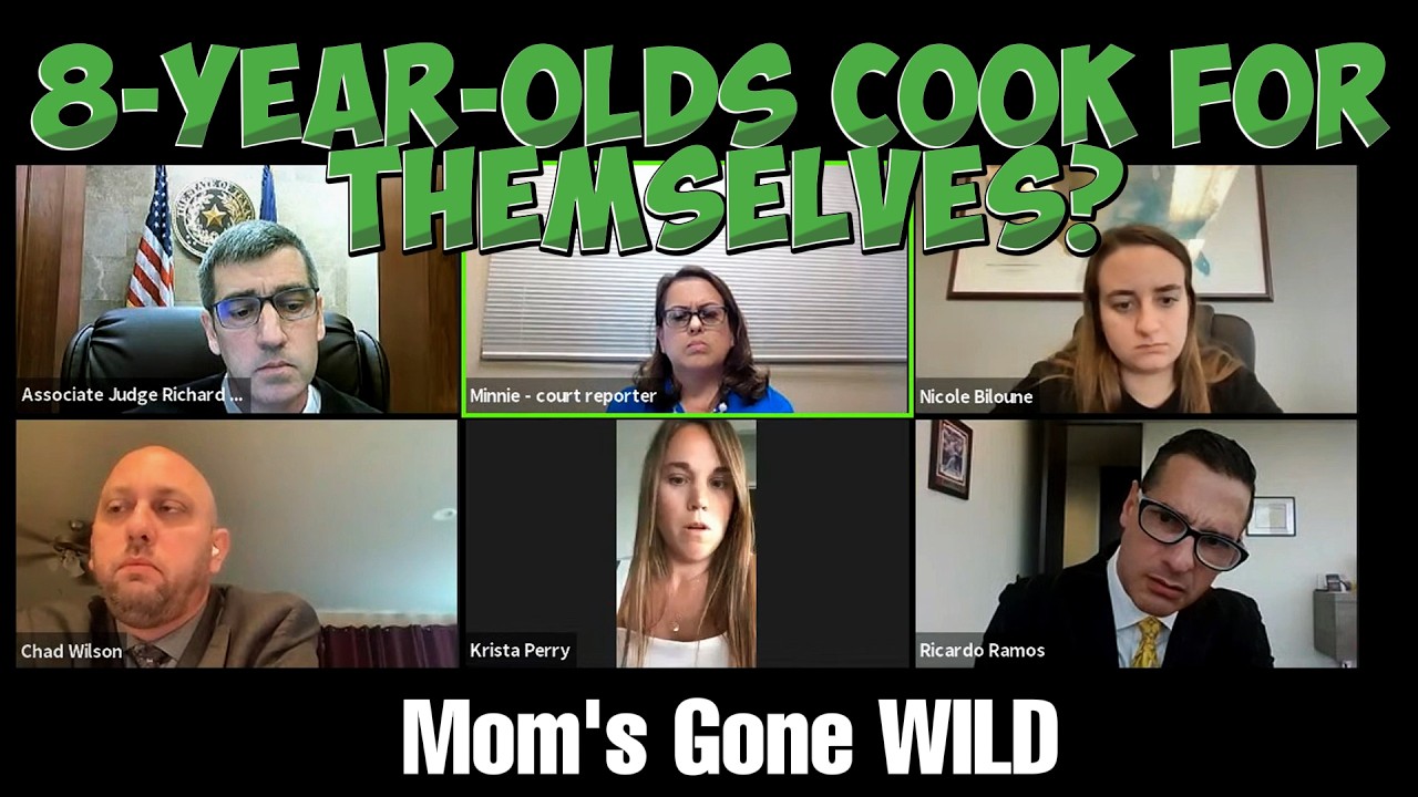 8-Year-Old Forced to Cook While Mom Relaxes? Fend For Yourself!
