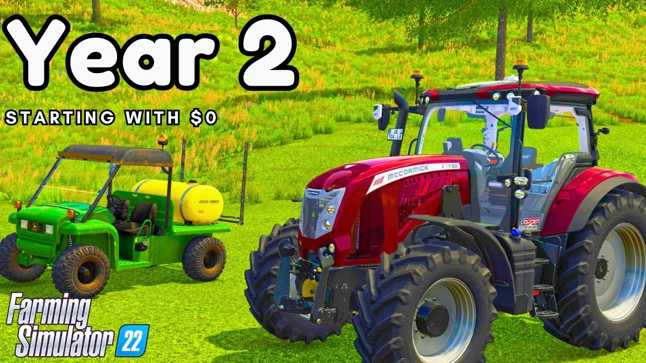 Starting With $0 In Farming Simulator 22 | Rags To Riches Challenge | Year 2