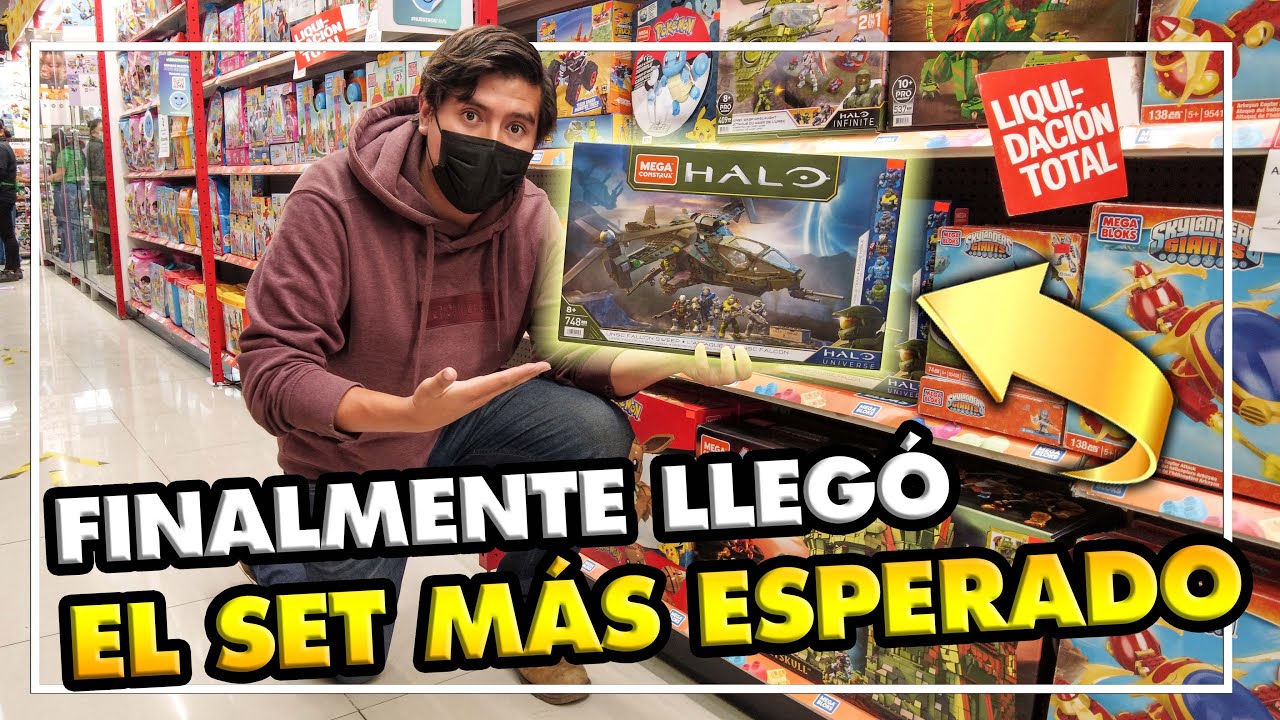 Llegó el Set más Esperado de HALO Mega Construx UNSC Falcon Sweep 😱🔥 | El Tio pixel