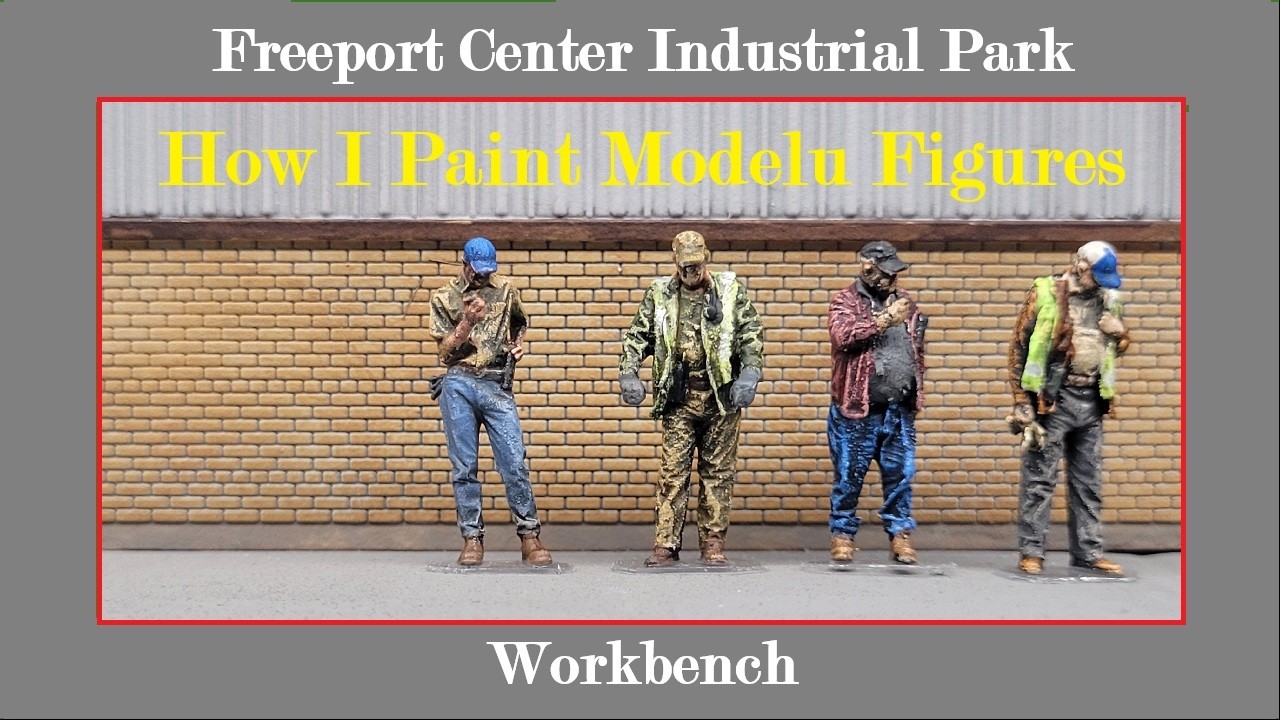 Workbench #2 - Painting Modelu Figures in HO Scale