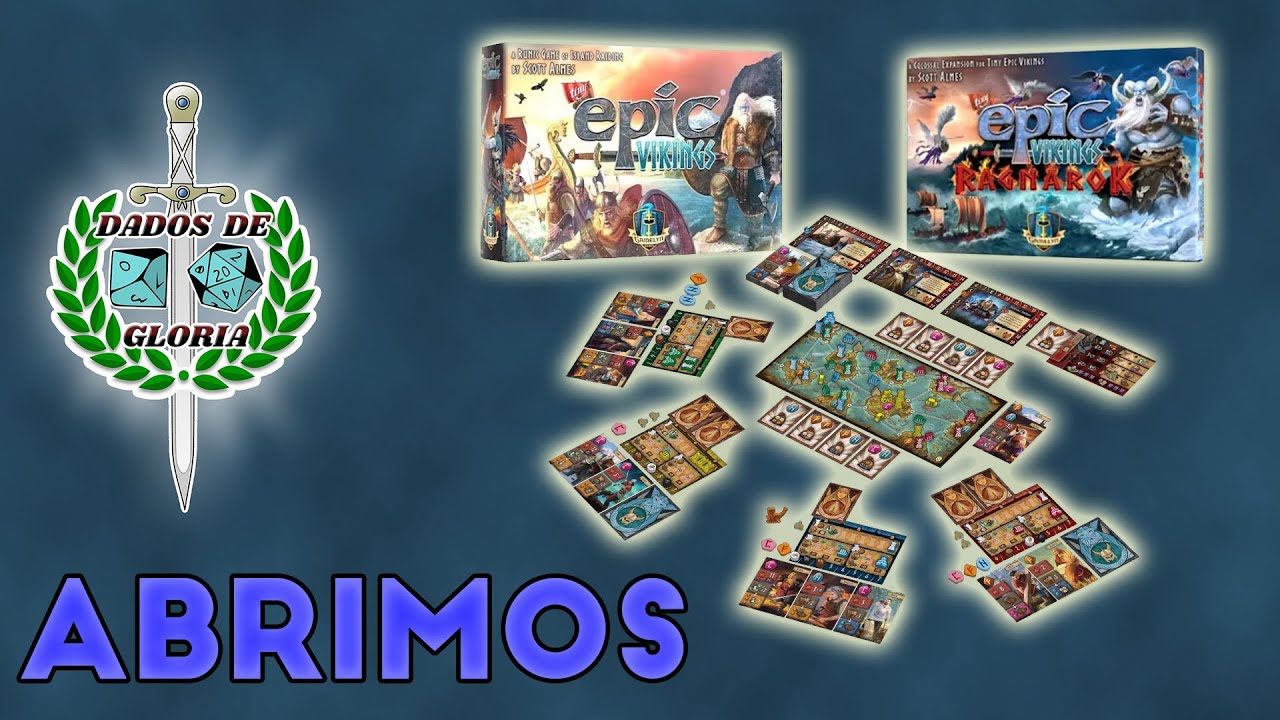 Unboxing - Tiny Epic Vikings - Abrimos - Pequeños Grandes Vikingos
