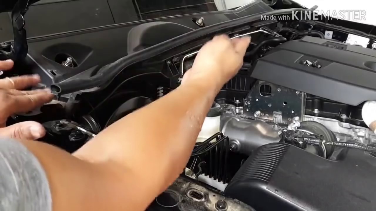 วิธีปิดช่องรับลมจากภายนอก Toyota Revo. How to close the external. air intake