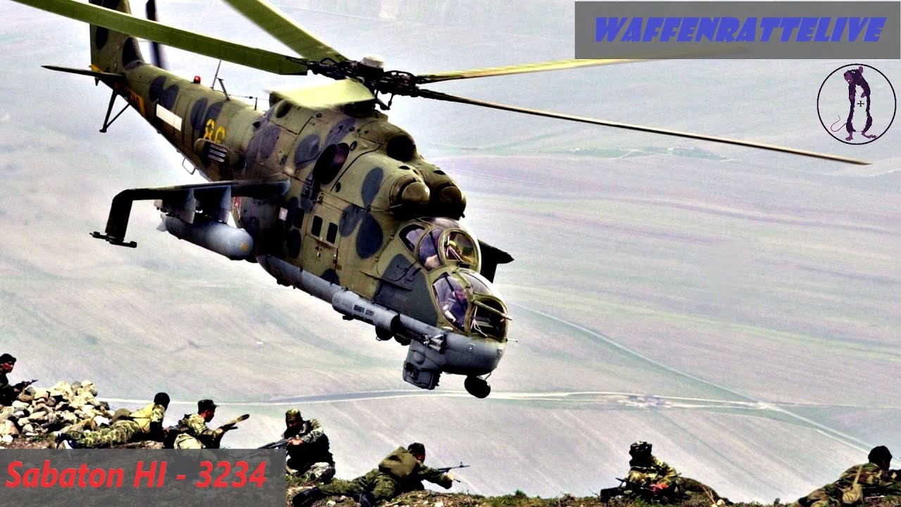 Sabaton - Hill 3234 | Русский перевод | English translation | DCS World | WaffenRatteLive