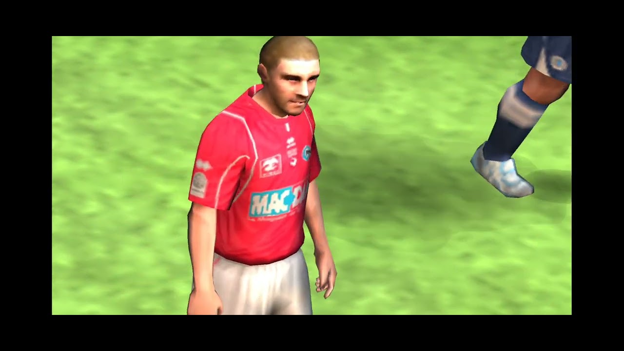 Fifa rétro PSP 2009 lorsque Montpellier jouait son dernier derby du Languedoc en Ligue 2 