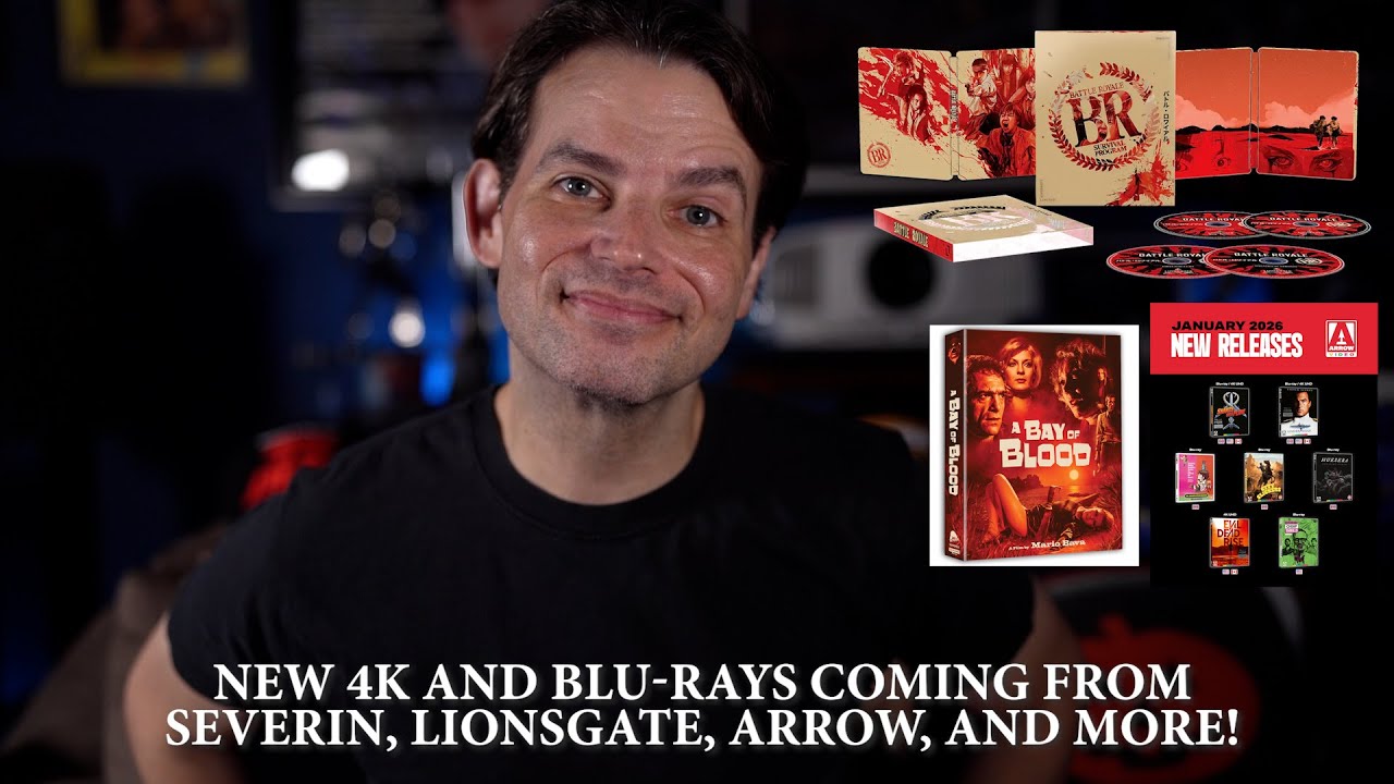 NEW 4K and Blu-rays Coming From Severin, Lionsgate, Arrow, and More!