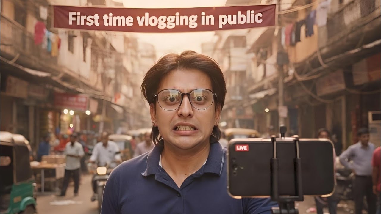 Public Mein Vlogging Pehli Baar… Bahut Awkward Tha