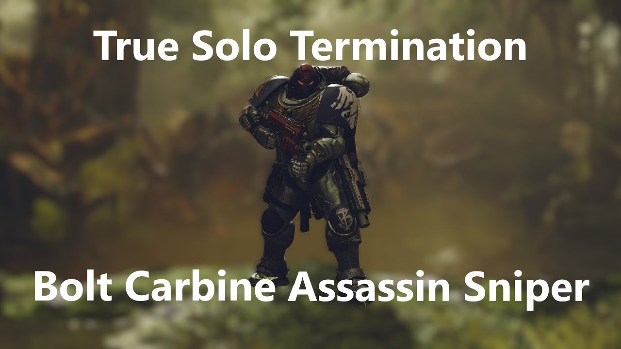 Space Marine 2: Bolt Carbine Sniper Deals Absurd Burst Damage - True Solo Absolute Termination