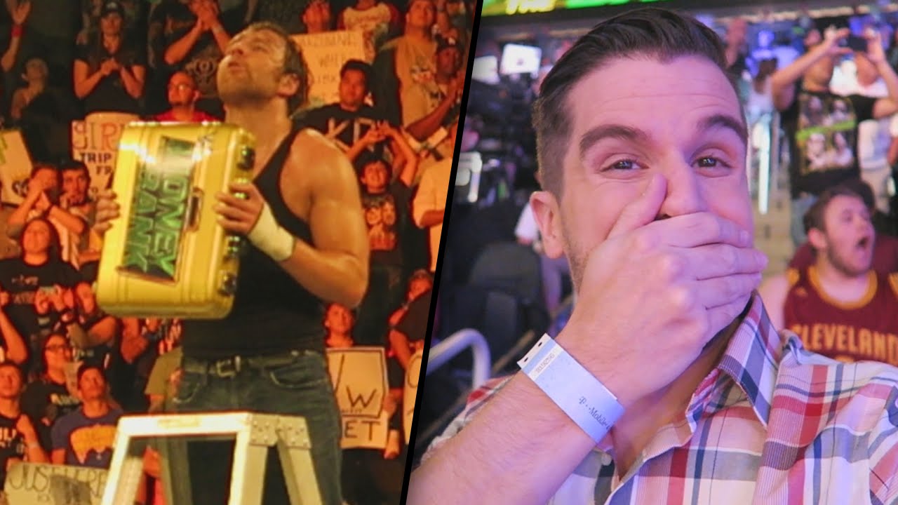 WWE MONEY IN THE BANK 2016 LIVE REACTION!! AMBROSE CASHES IN!!