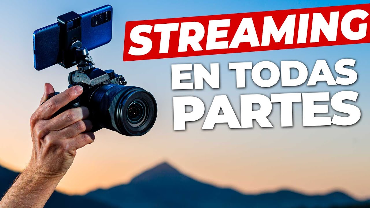 ⭕ EMITIR con CÁMARA y MÓVIL un STREAMING PROFESIONAL | Omnistream