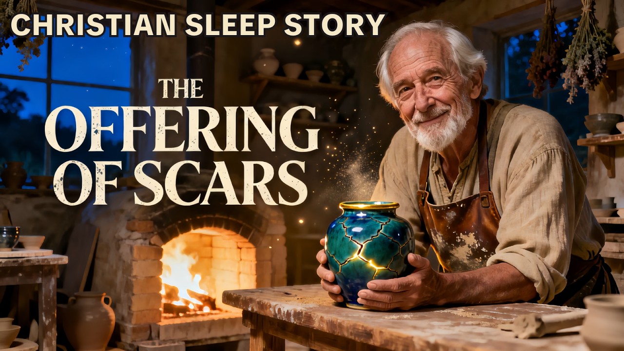 For Those Who Feel Broken : The Miracle of the Golden Scars | Christian Sleep Story