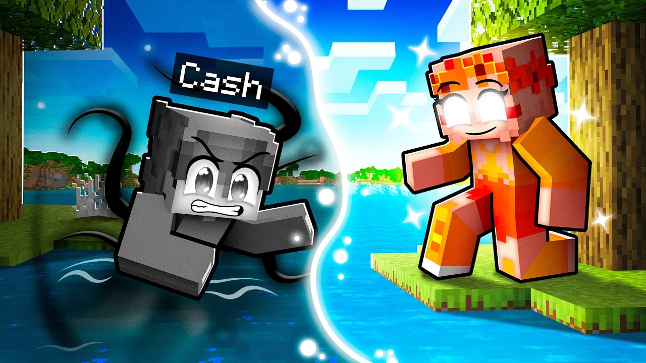 LIGHT and DARK Forbidden Love in Minecraft