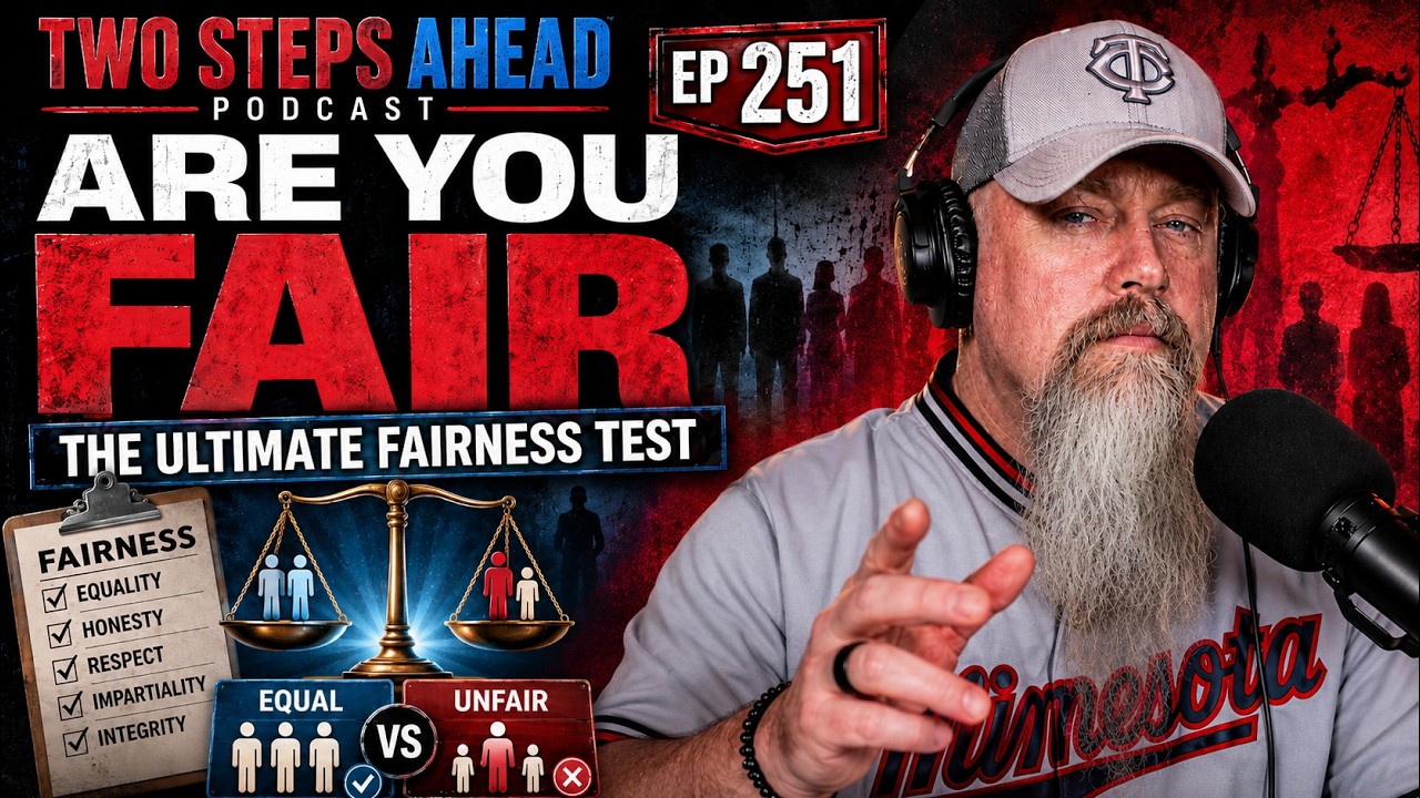 Are You Fair? The Ultimate Fairness Test - Two Steps Ahead Podcast Ep 251