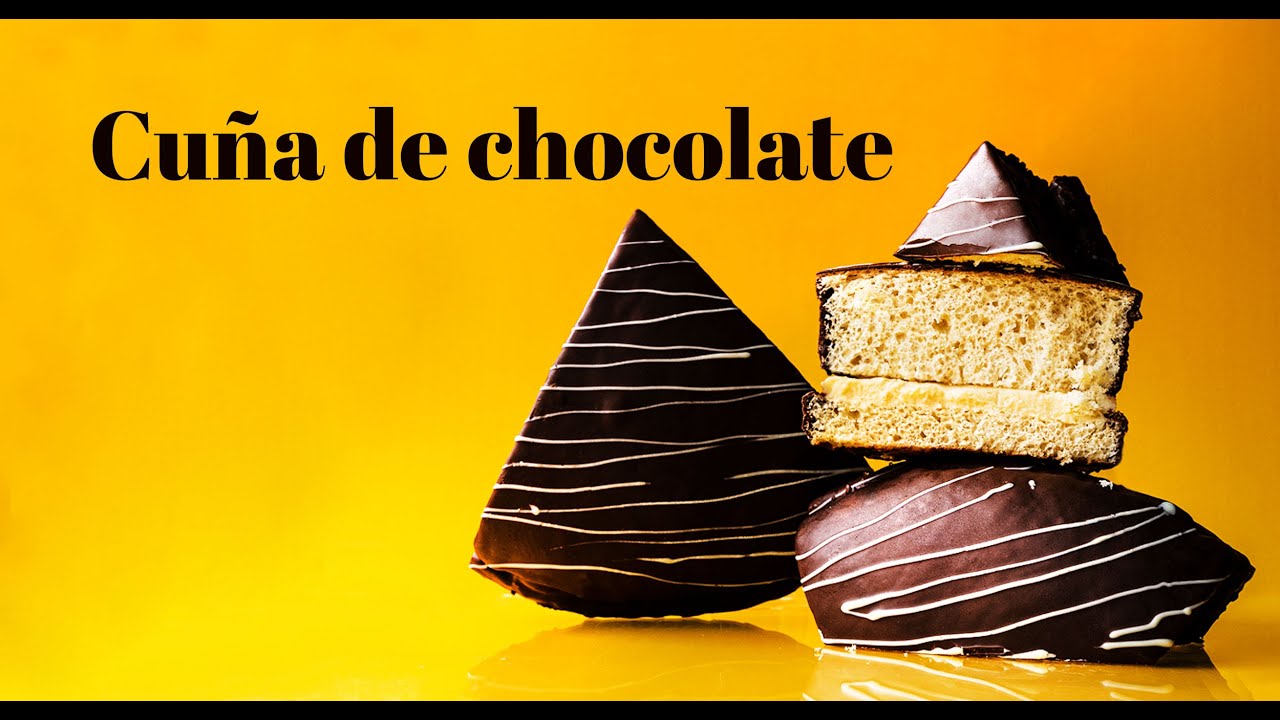 Cuña de crema y chocolate - Bollos de los 80-90's #BakeStreet​ #Cuñachocolate​
