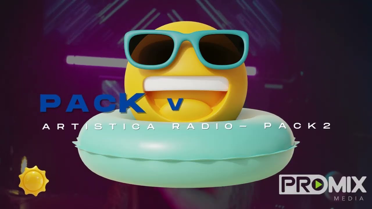Arte para Radios - Pack 2 Verano 2026