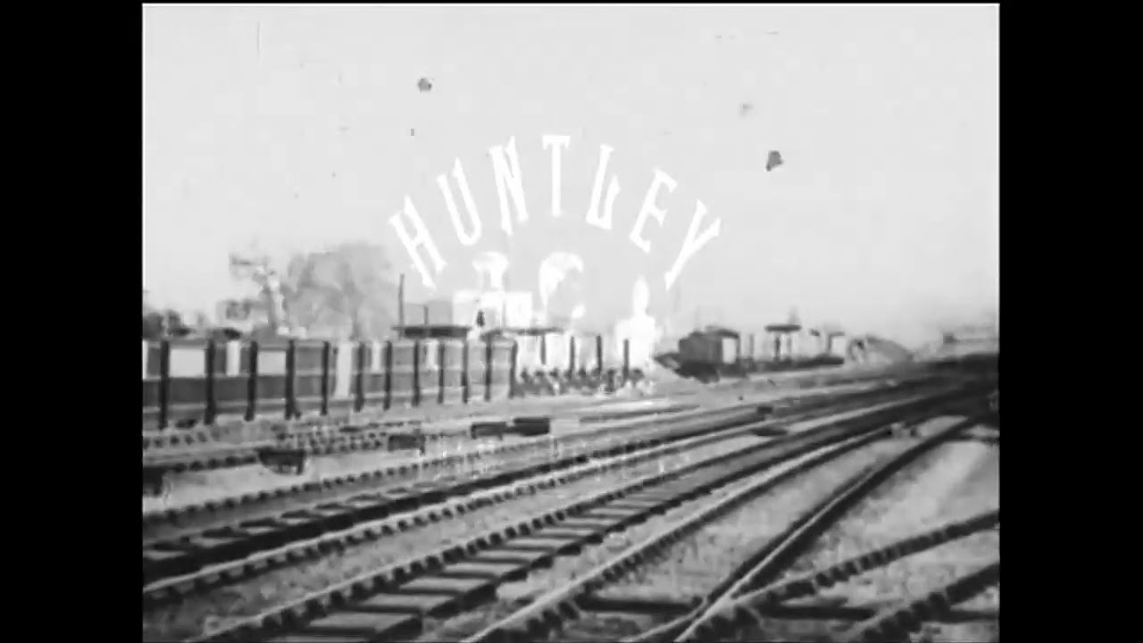 1890's - Unidentified film: "Passenger trains passing through the Great Northern Railway"