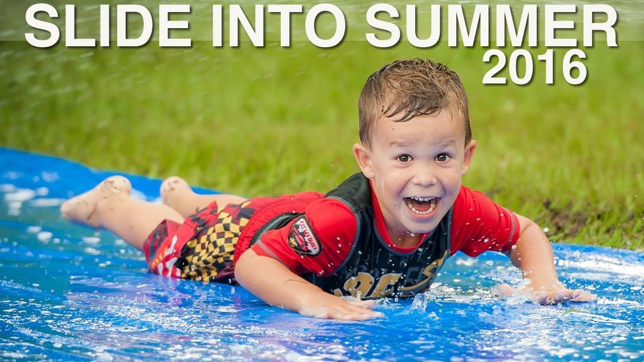 Slide into Summer 2016 - Wahii Waterslide 75ft