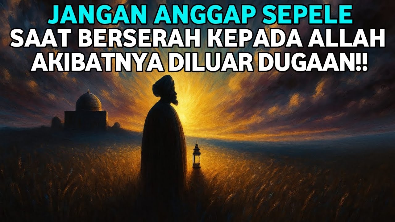 Coba Perhatikan! Saat Kamu Berserah Kepada Allah Hidupmu Mulai Berubah Tanpa Disadari | MENTARI IMAN