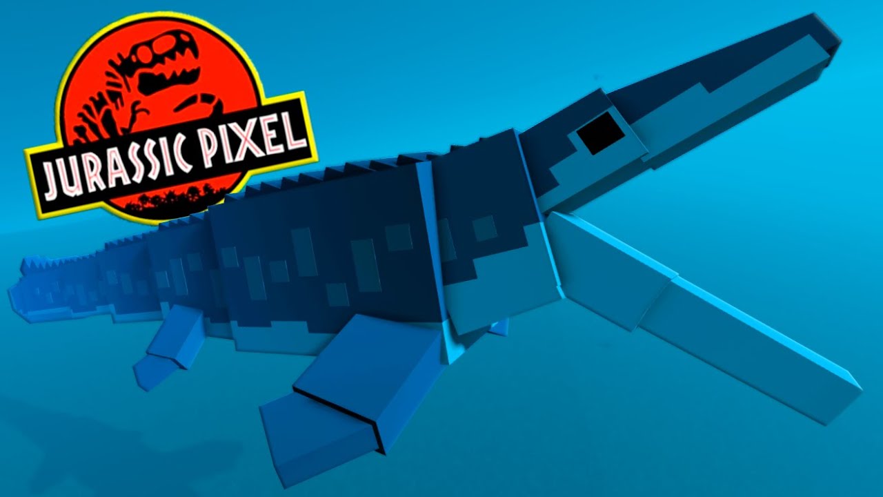 O GIGANTESCO MOSASSAURO e seu PROBLEMA de ESPAÇO em Jurassic Pixel