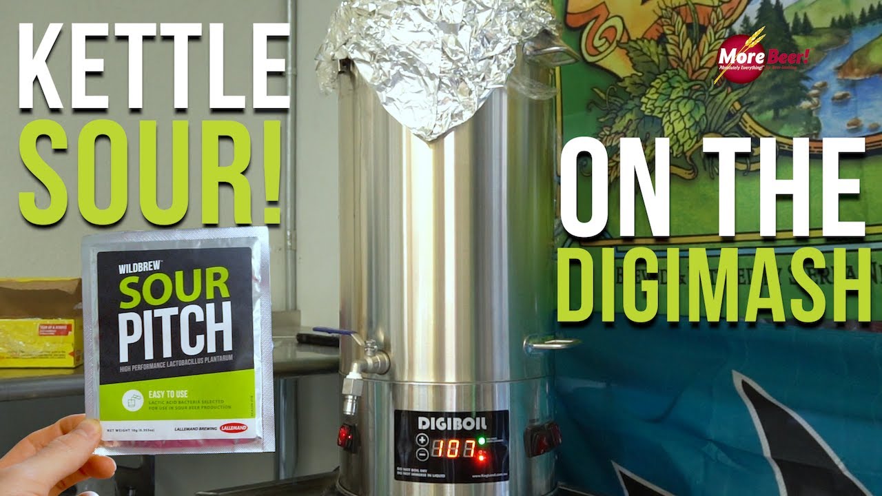 BREWING a KETTLE SOUR on THE DIGIMASH: Our Most Affordable All-in-One Brewing System | MoreBeer!
