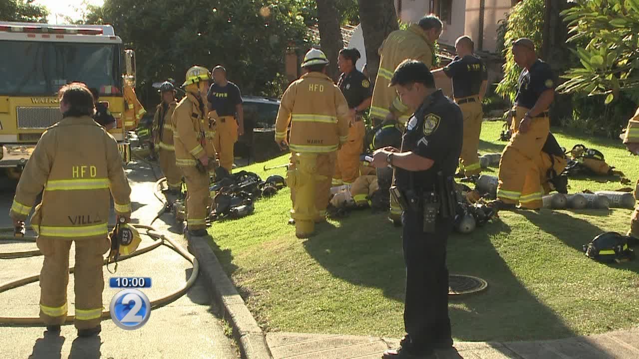 Fire damages Hawaii Five-O star's home