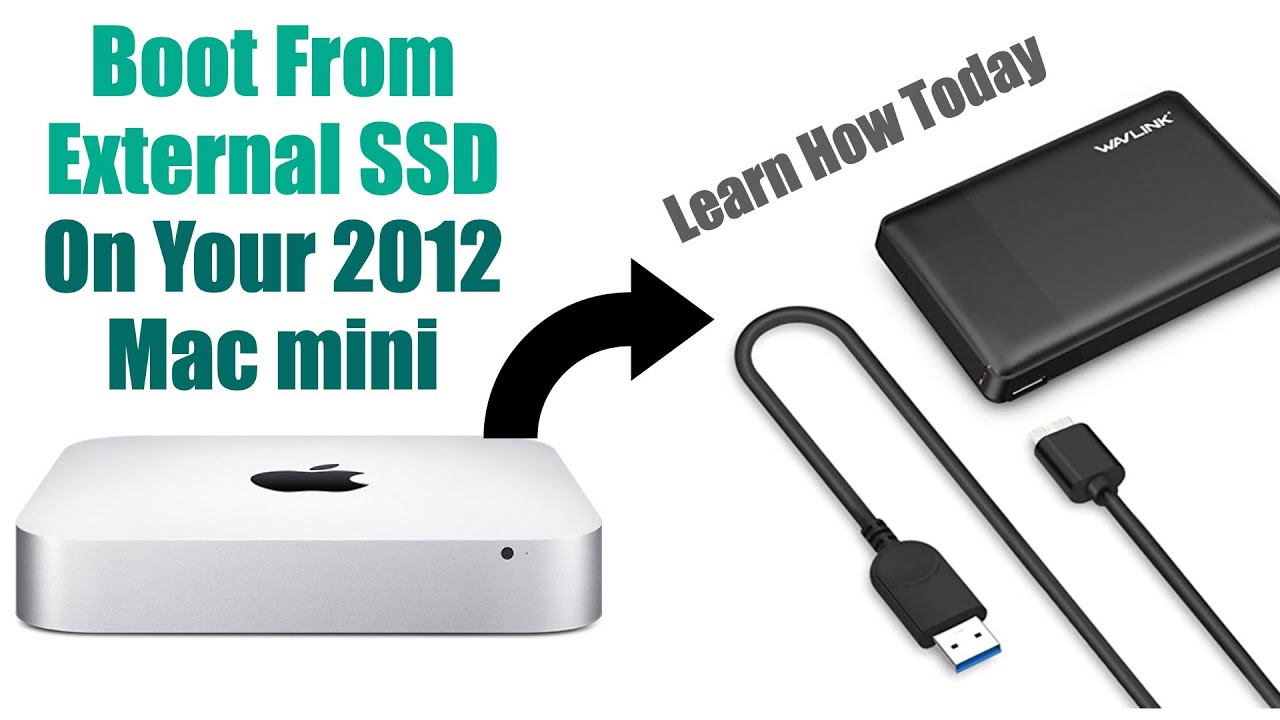 Загрузка MacOS с внешнего SSD на Mac mini 2012 года — Учебное пособие