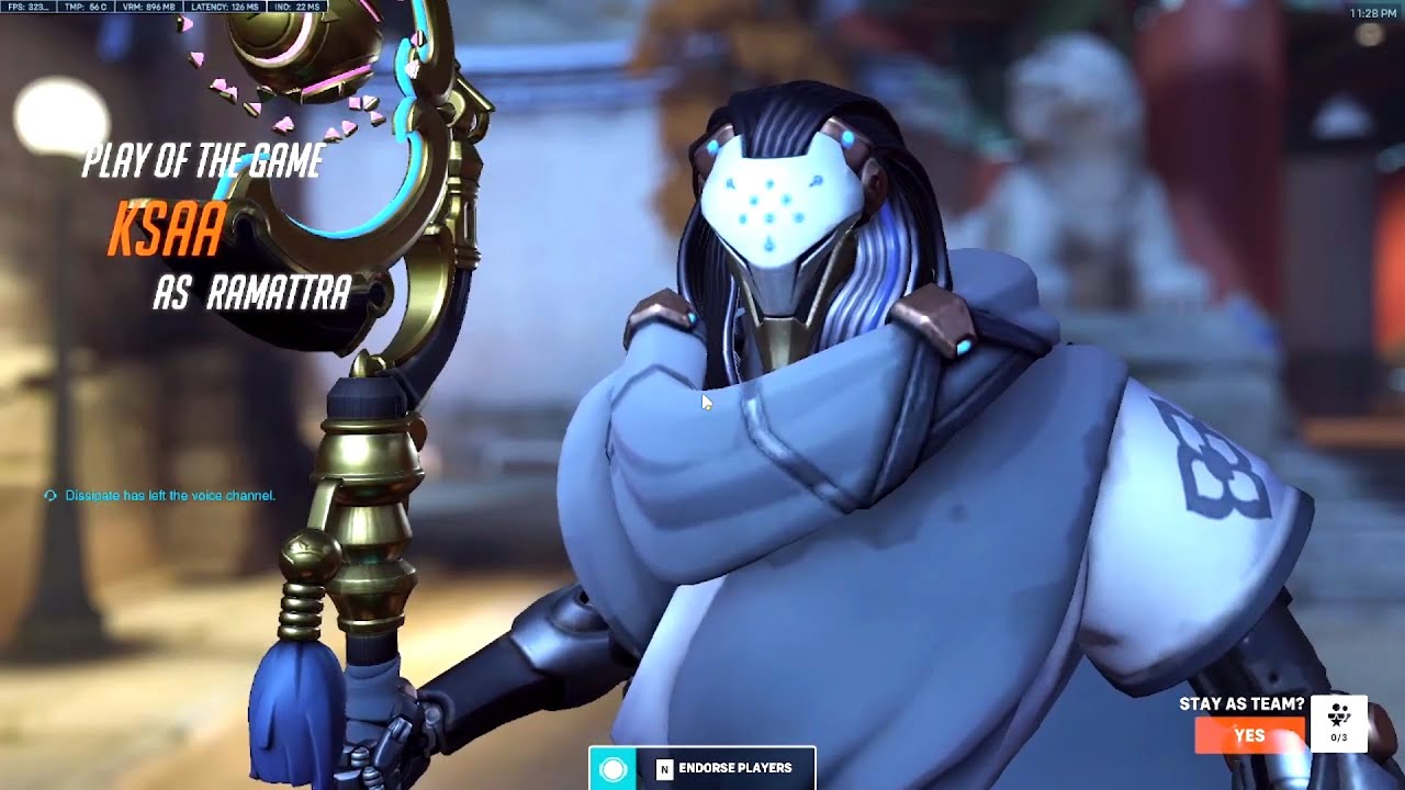 KSAA RAMATTRA IS OP?! POTG! OVERWATCH 2 TOP 500 SEASON 2