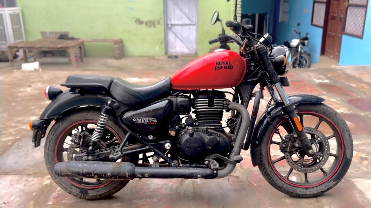 Mausam ke maje meteor 350 pe 🔥😎 day 23 /365 