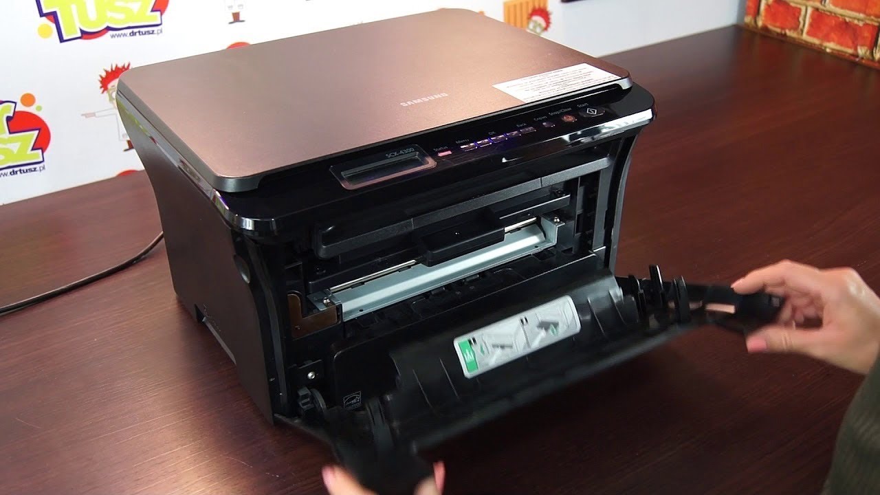 Drukarka Samsung SCX 4300 - jak wymienić toner I DrTusz.pl