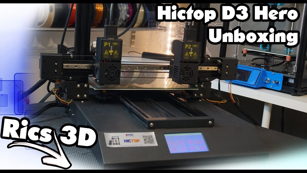 Hictop D3 Hero - Unboxing// Rics_3D
