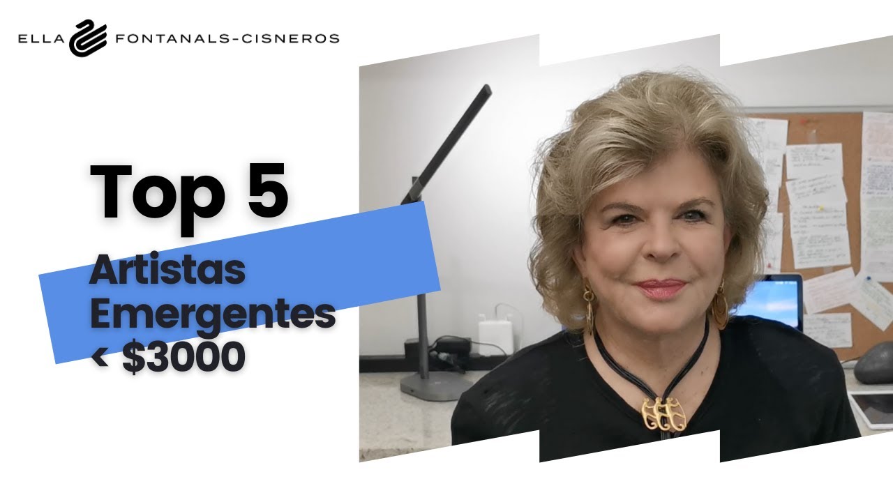 Top 5 | Artistas Emergentes de Menos de $3,000