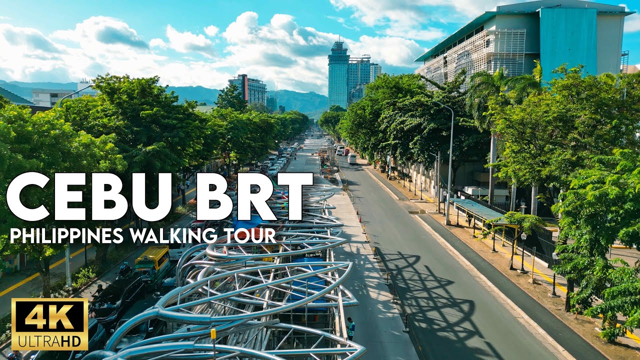 The First Bus Rapid Transit In The Philippines Is Almost Done | Cebu Bus Rapid Transit Package 1