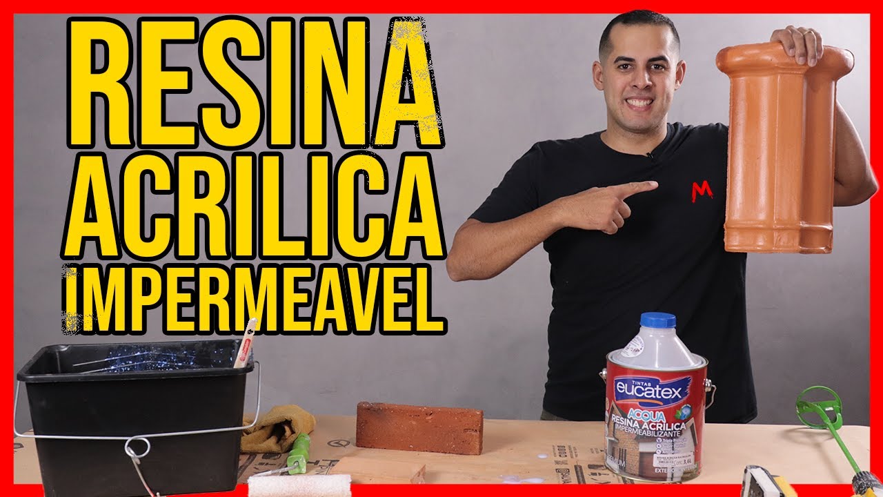 Como aplicar resina acrílica base agua